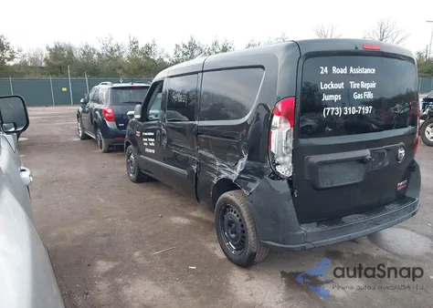 2015 Ram Promaster City Tradesman z USA, uszkodzony, nr VIN ZFBERFAT0F6A89118